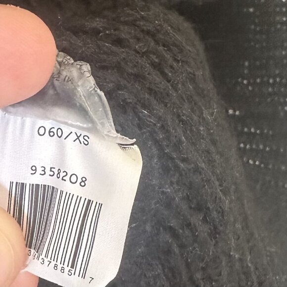 Vince Camuto Black Oversized Knit Sweater - Size: Extra Small - Picture 4 of 7